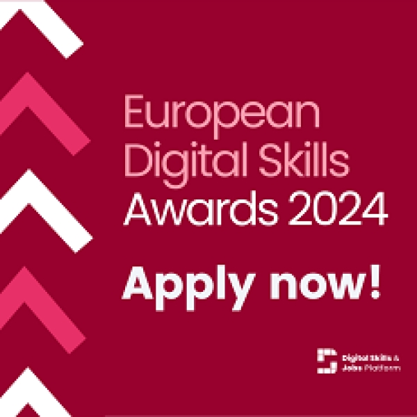 European Digital Skills Awards 2024 | Candidaturas at&eacute; 2 de abril