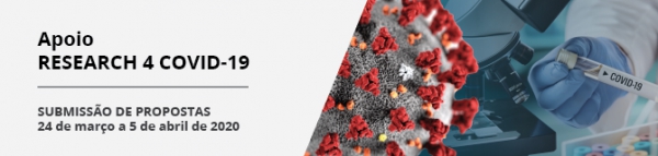 RESEARCH 4 COVID-19: Apoio a projetos com solu&ccedil;&otilde;es inovadoras