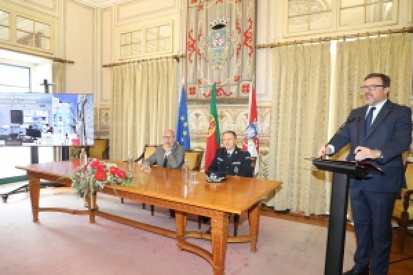 SANTAR&Eacute;M REFOR&Ccedil;A SEGURAN&Ccedil;A P&Uacute;BLICA COM SISTEMA DE VIDEOVIGIL&Acirc;NCIA