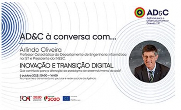 Webinar AD&amp;C sobre Inovação e Transição Digital em Portugal