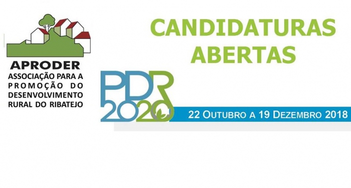 APRODER - Candidaturas abertas ao PDR 2020