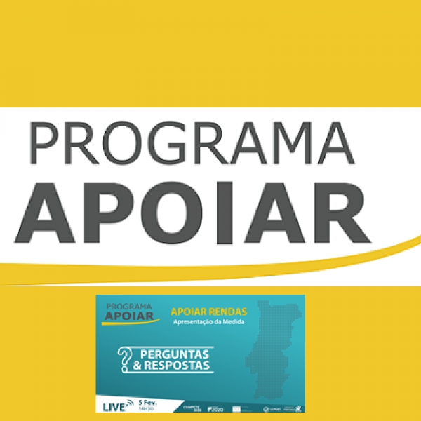 Webinar APOIAR RENDAS | 5 de fevereiro | 14h30