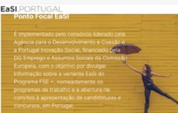 Lan&ccedil;amento do ponto focal EaSI em Portugal
