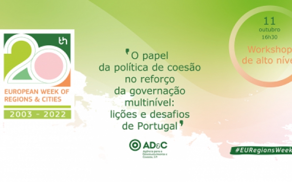 ‘O papel da política de coesão no reforço da governança multinível: lições e desafios de Portugal’.