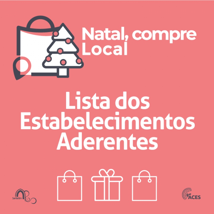 Campanha &#039;Natal, Compre Local&#039; - Lista dos Estabelecimentos Aderentes