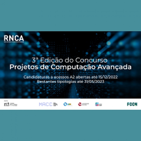 Concurso de Projetos de Computa&ccedil;&atilde;o Avan&ccedil;ada | Candidaturas at&eacute; 31 de maio