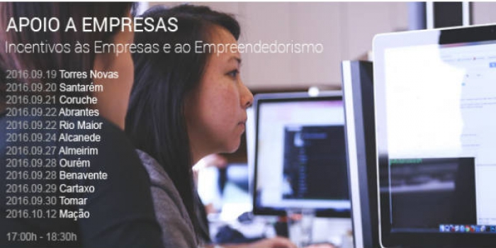 Apoio às Empresas - Sessão de Esclarecimento