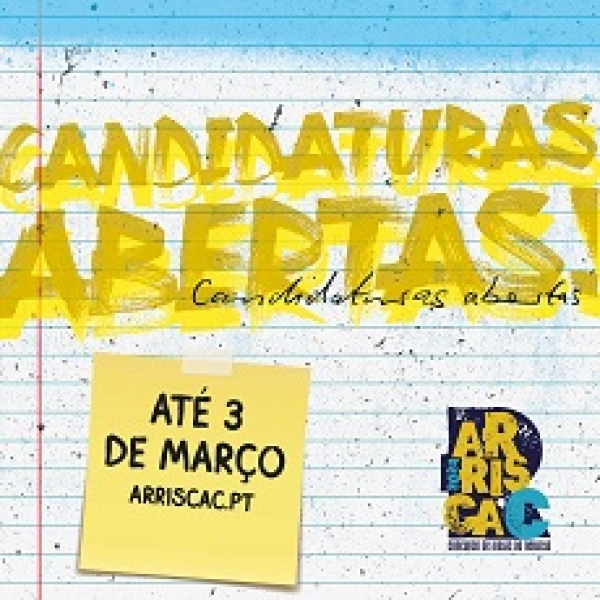 ARRISCA C | Candidaturas abertas